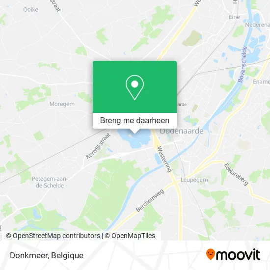 Donkmeer kaart
