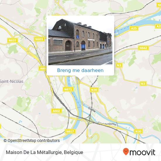 Maison De La Métallurgie kaart