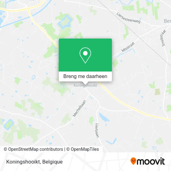 Koningshooikt kaart