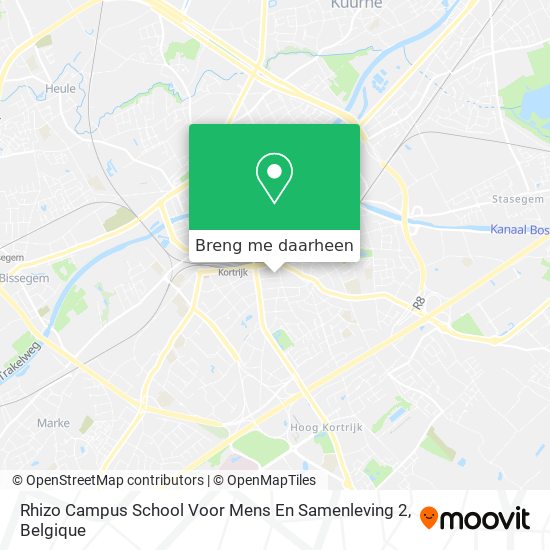 Rhizo Campus School Voor Mens En Samenleving 2 kaart