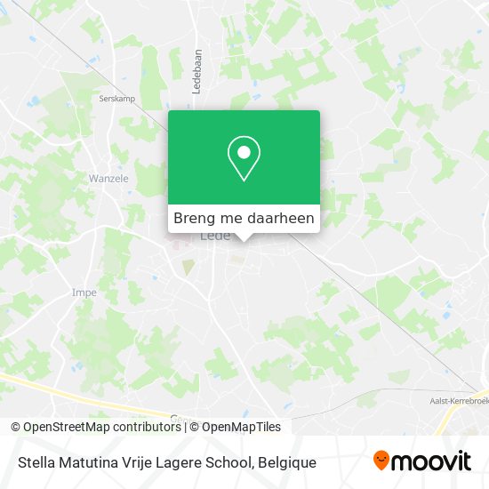 Stella Matutina Vrije Lagere School kaart
