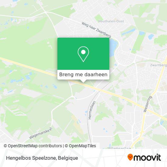 Hengelbos Speelzone kaart