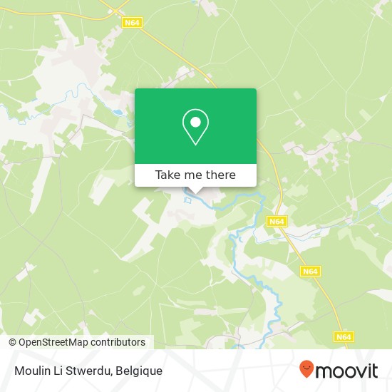 Moulin Li Stwerdu kaart