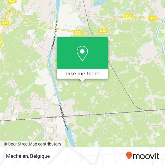 Mechelen kaart