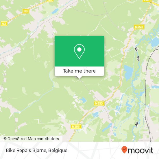 Bike Repais Bjarne kaart