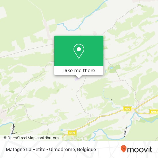 Matagne La Petite - Ulmodrome kaart
