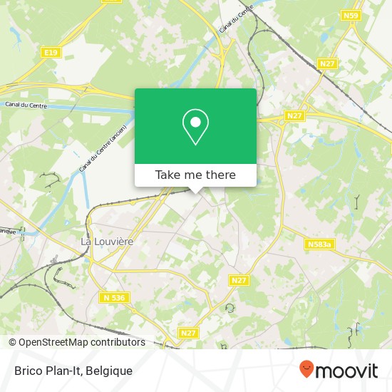 Brico Plan-It kaart