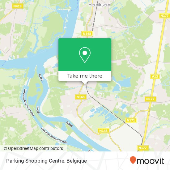 Parking Shopping Centre kaart