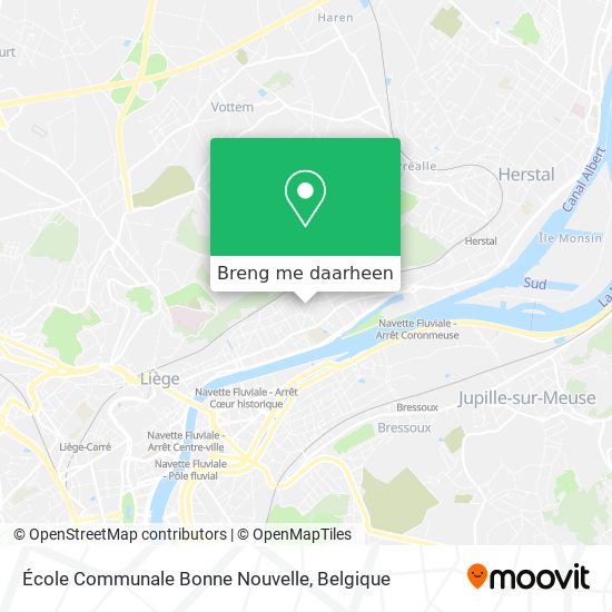 École Communale Bonne Nouvelle kaart