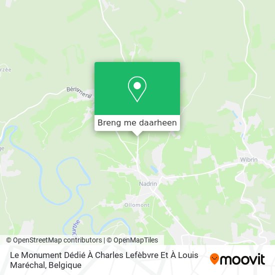 Le Monument Dédié À Charles Lefèbvre Et À Louis Maréchal kaart