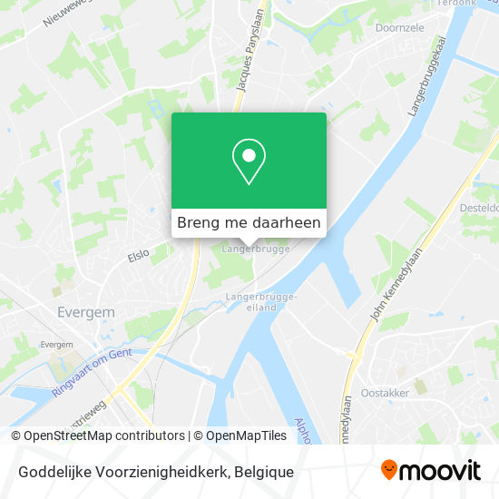 Goddelijke Voorzienigheidkerk kaart