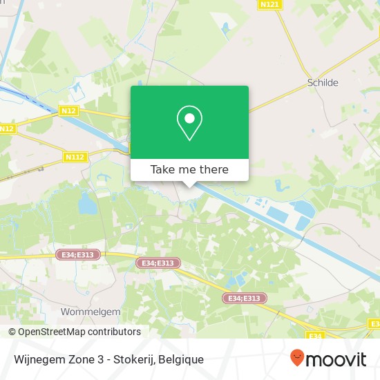 Wijnegem Zone 3 - Stokerij kaart