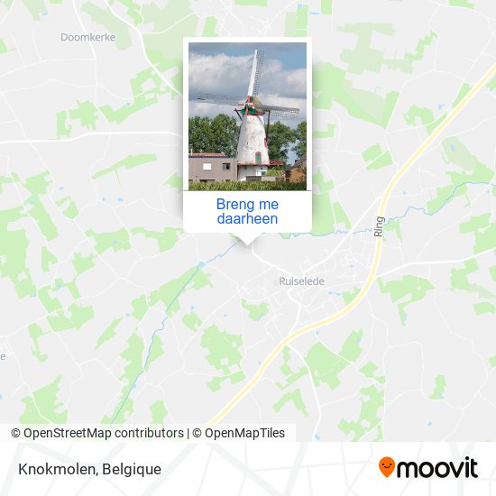 Knokmolen kaart