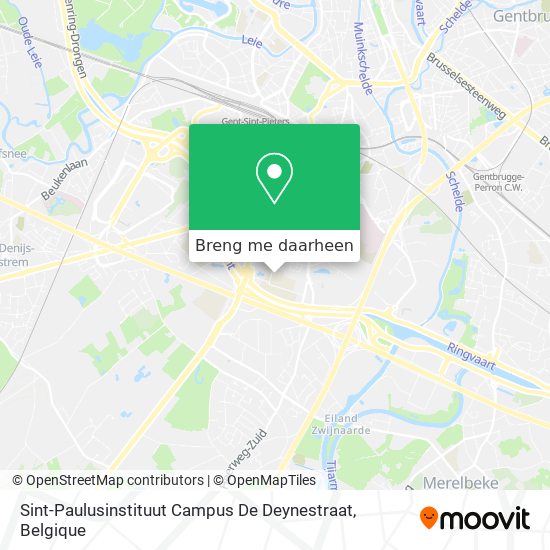 Sint-Paulusinstituut Campus De Deynestraat kaart