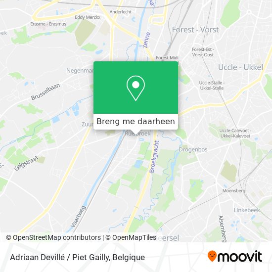 Adriaan Devillé / Piet Gailly kaart