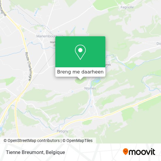 Tienne Breumont kaart