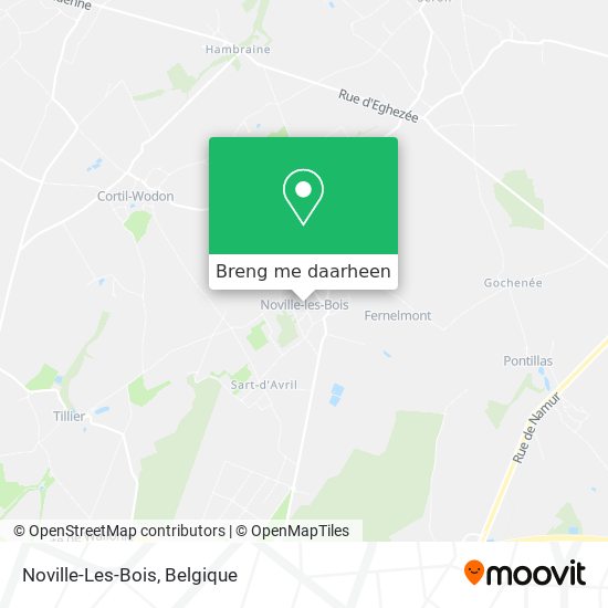 Noville-Les-Bois kaart