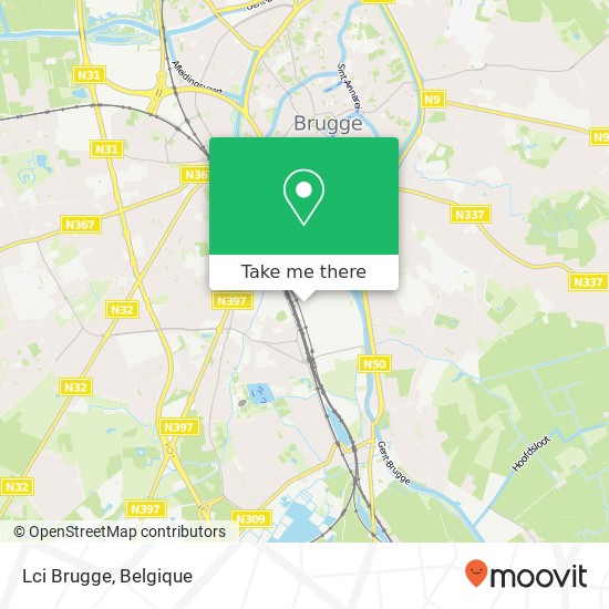 Lci Brugge kaart