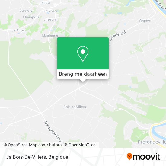 Js Bois-De-Villers kaart