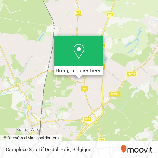 Complexe Sportif De Joli Bois kaart