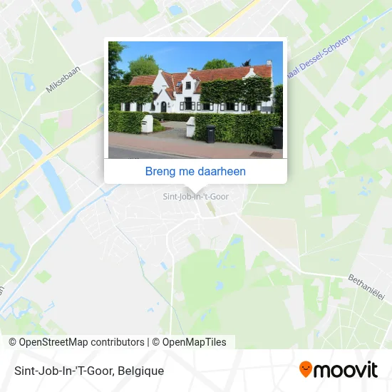 Sint-Job-In-'T-Goor kaart