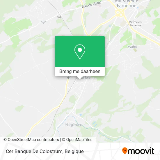 Cer Banque De Colostrum kaart