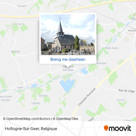 Hollogne-Sur-Geer kaart