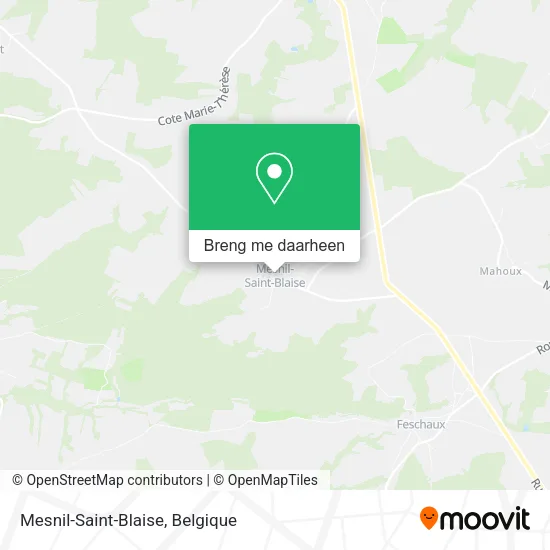 Mesnil-Saint-Blaise kaart