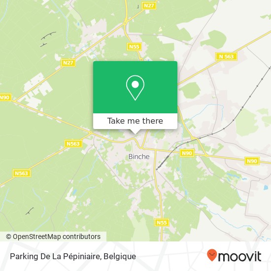 Parking De La Pépiniaire kaart