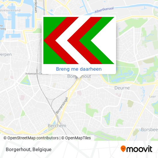 Borgerhout kaart