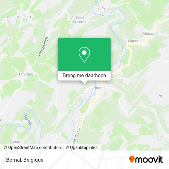 Bomal kaart