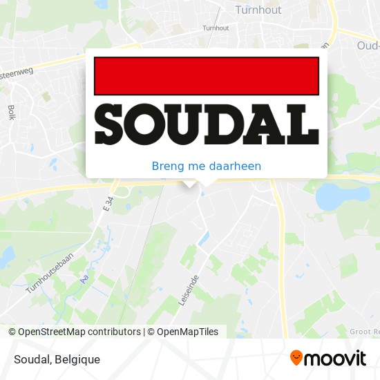 Soudal kaart