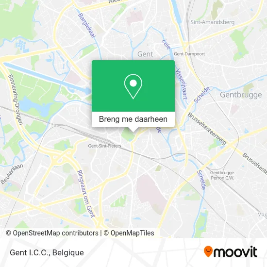 Gent I.C.C. kaart