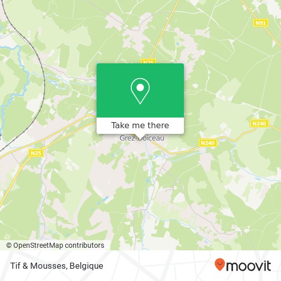 Tif & Mousses kaart