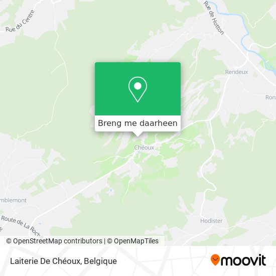 Laiterie De Chéoux kaart