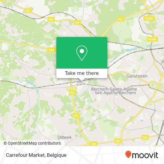 Carrefour Market kaart