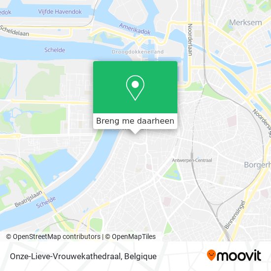 Onze-Lieve-Vrouwekathedraal kaart