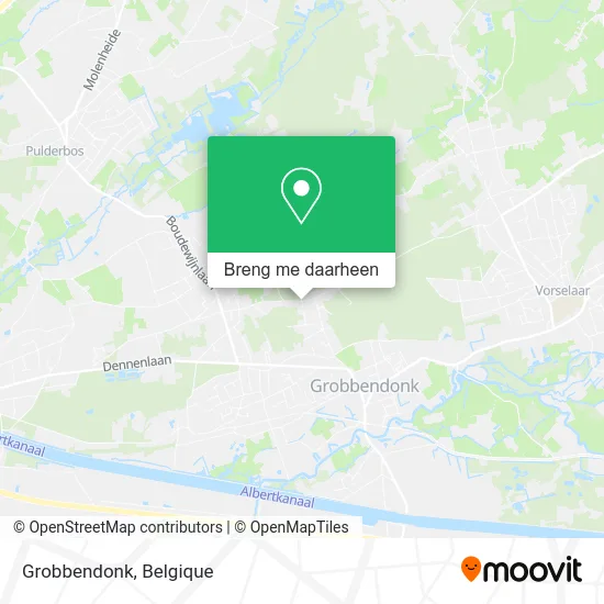 Grobbendonk kaart