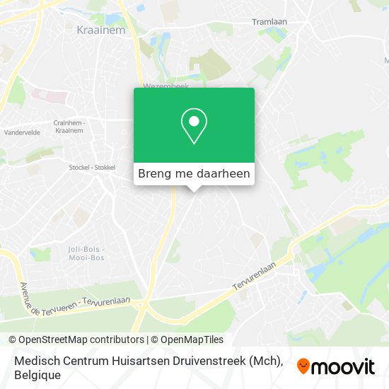 Medisch Centrum Huisartsen Druivenstreek (Mch) kaart