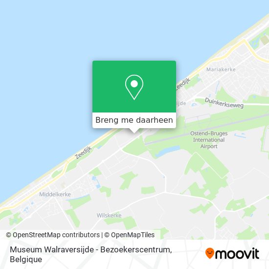 Museum Walraversijde - Bezoekerscentrum kaart