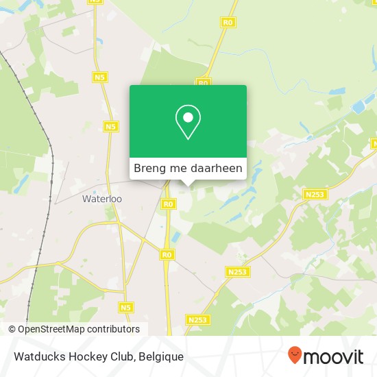Watducks Hockey Club kaart