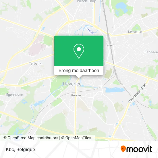 Kbc kaart