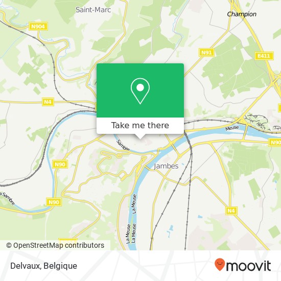 Delvaux kaart