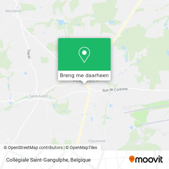 Collégiale Saint-Gangulphe kaart