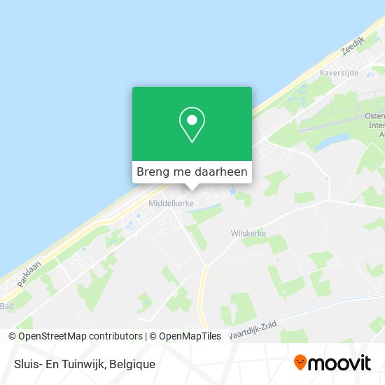 Sluis- En Tuinwijk kaart