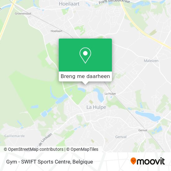 Gym - SWIFT Sports Centre kaart