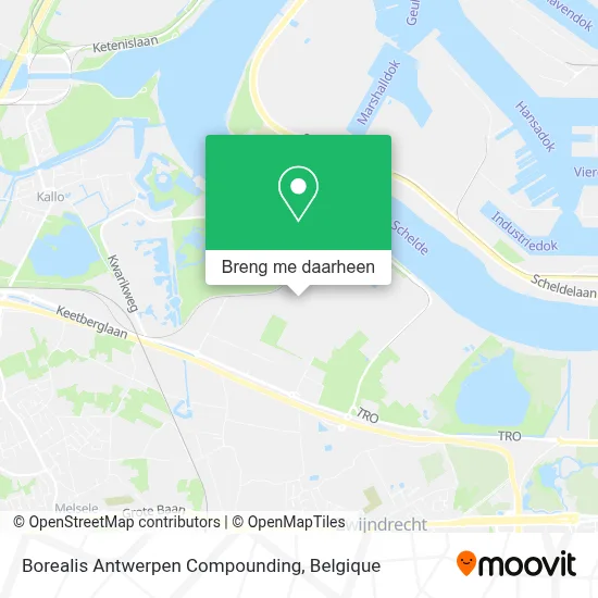 Borealis Antwerpen Compounding kaart