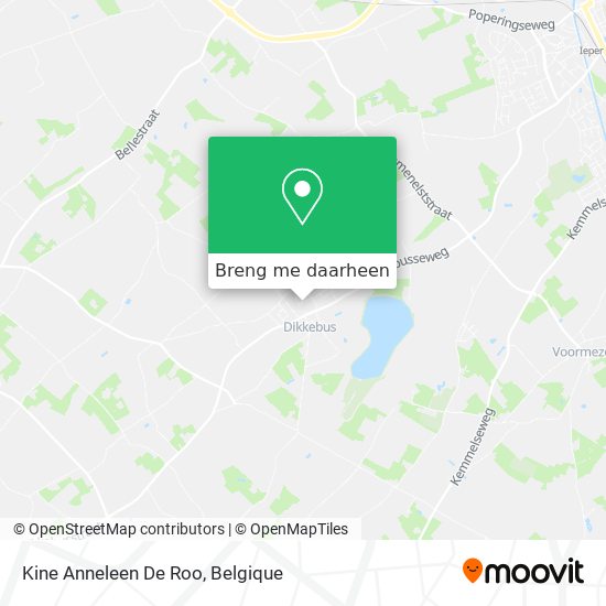 Kine Anneleen De Roo kaart