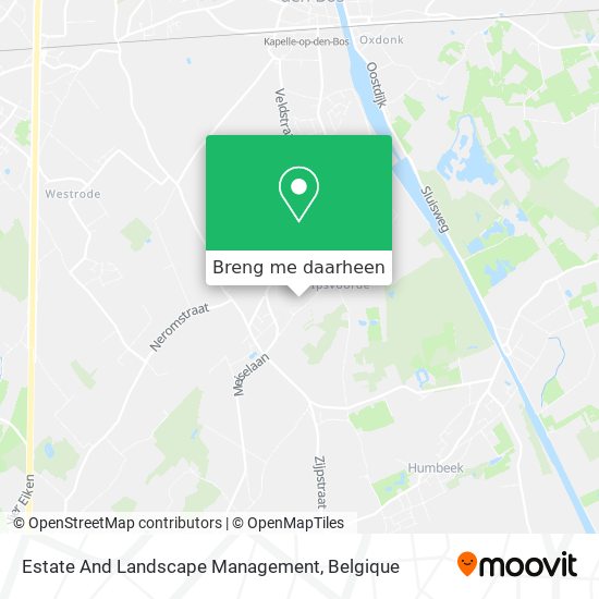 Estate And Landscape Management kaart