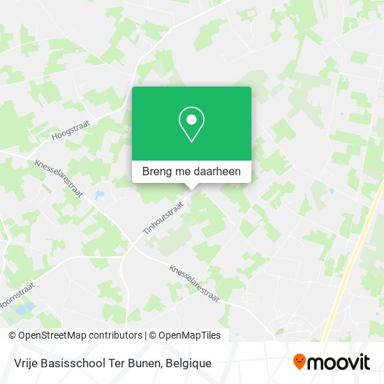 Vrije Basisschool Ter Bunen kaart